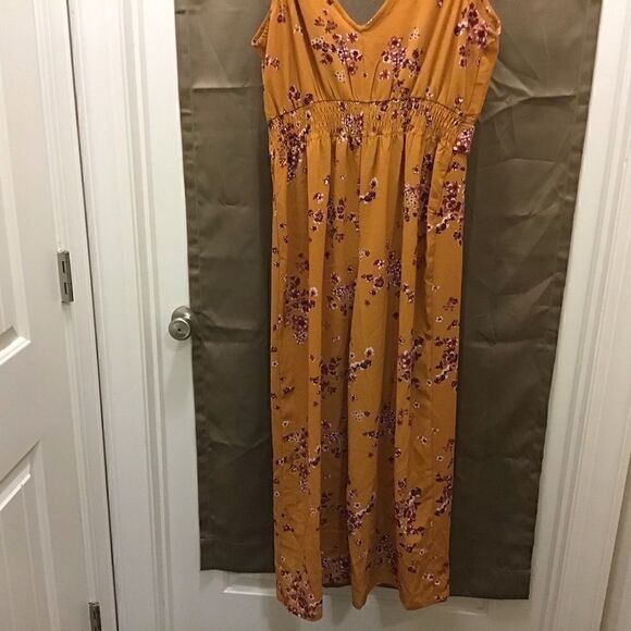 Xhiliration One pc wide leg jumpsuit sz Medium - Picture 3 of 8